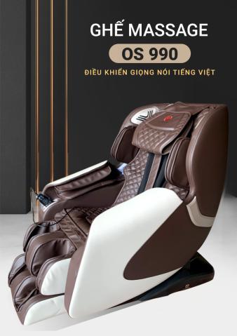 GHẾ MASSAGE OKAWA - OS 990