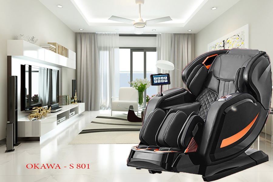 GHẾ MASSAGE OKAWA - S 801